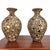 Early 20th Century Monumental Pair California Memory Ware Mosaic Floor Vases Pique Asiette 23" For Sale - Image 5 of 18