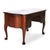 Antique Rj Horner Mahogany Serpentine Bombay Style Desk With Claw & Ball Feet For Sale - Image 13 of 17