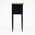 Pair of French Louis XVI Style Ebonized, Brass and Marble Side Tables For Sale - Image 9 of 9