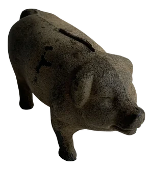 1920 Vintage Pig Bank