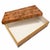 Large Honey Burlwood Glossy Veneer Decorative Box For Sale In Chicago - Image 6 of 6