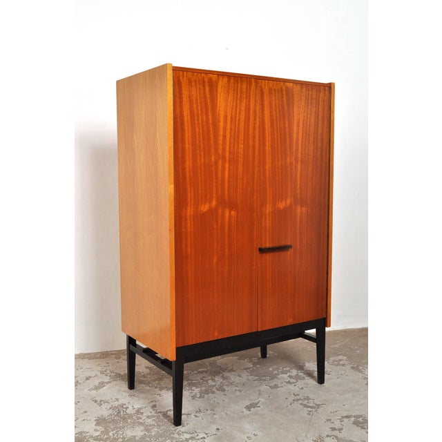 Wood Mid-Century Wardrobe by Frantisek Mezulanik for Up Zavody, 1960s For Sale - Image 7 of 14