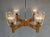 Vintage Type 7141/410 Chandelier by Drevo Humpolec for Inva Litomerice, 1970s For Sale - Image 4 of 11