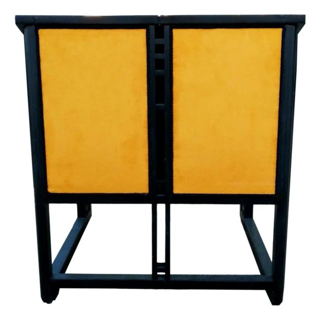 1980s Model 61960 Lounge Chair by UMBERTO ASNAGO for Giorgetti, 1984 For Sale - Image 5 of 7