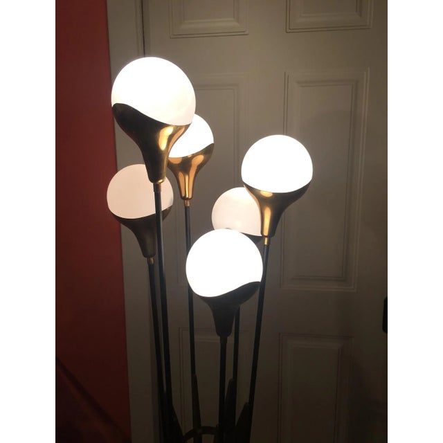 1950s Mid-Century Floor Lamp from Stilnovo For Sale - Image 5 of 14