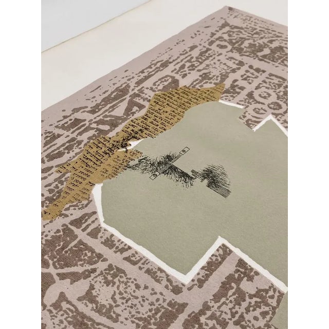 Jean David, Abstract Composition, 1970s, Screenprint For Sale - Image 8 of 9