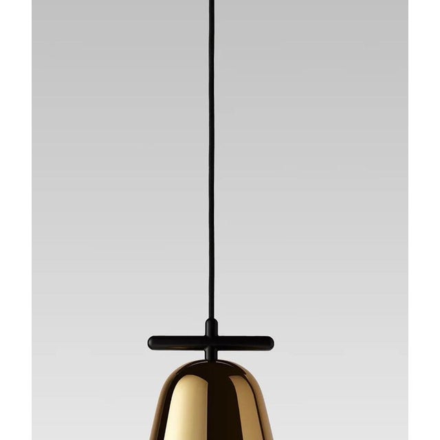 Golden Lighto T Gr Glossy Suspension Lamp by Jaime Hayson for Parachilna For Sale - Image 6 of 10