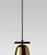 Golden Lighto T Gr Glossy Suspension Lamp by Jaime Hayson for Parachilna For Sale - Image 6 of 10