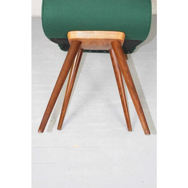 Teak Dining Chairs by Van Os, 1950s, Set of 4 For Sale - Image 12 of 13