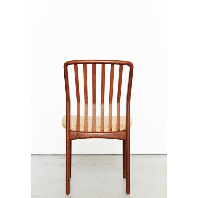 Mid-Century Modern Teak Dining Chairs by Svend Åge Madsen for Nørre Broby Maskinsnedkeri, 1960s, Set of 4 For Sale - Image 3 of 18