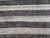 Black Mid 20th Century Black & Gray Specially Handwoven Minimalist Vintage Kilim Area Rug For Sale - Image 8 of 10