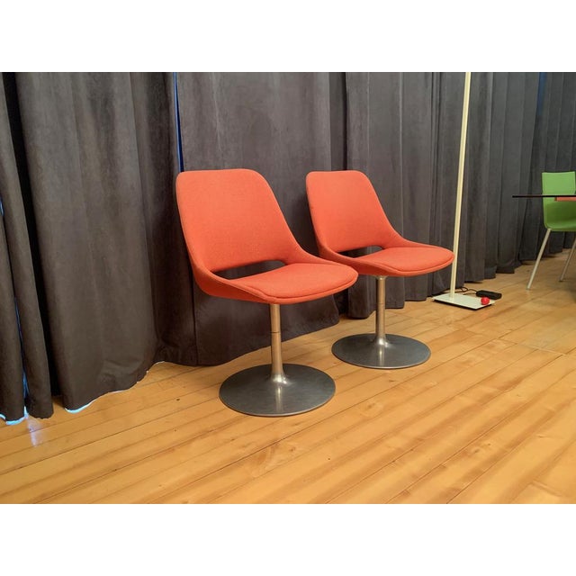 1970s Set of Finnish Polaris Swivel Chairs by Eero Aarnio for Asko Export, 1970s For Sale - Image 5 of 18