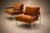Pair of "Beto" Armchairs by Sergio Rodrigues in Brazilian Rosewood, Chrome & Burnished Cognac Mohair, Brazil, 1958  Lot 886 For Sale - Image 10 of 18