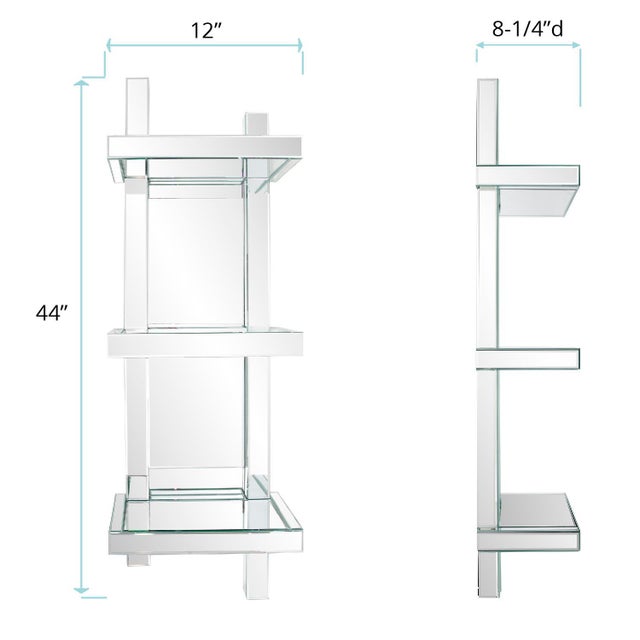 Trellis 3 shelf wall display For Sale In Chicago - Image 6 of 6