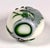 1950s 1950s Beautiful Peking Glass Overlay Snuff Bottle W/Carved Cat, Bird & Flower in Green For Sale - Image 5 of 6