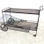 Mid-Century Modern Woodard Wrought Iron Bar Serving Cart For Sale - Image 3 of 8