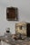 Antique Weathered Cream-Painted Tin Box, Circa Late 19th - Early 20th Century. Rectangular soldered tin construction with...