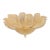 Murano Flower Ceiling Lamp | Golden - Amber Art Glass For Sale