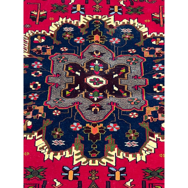 Afghan Balouch Wool Rug 4’4” X 6’1” For Sale - Image 4 of 6