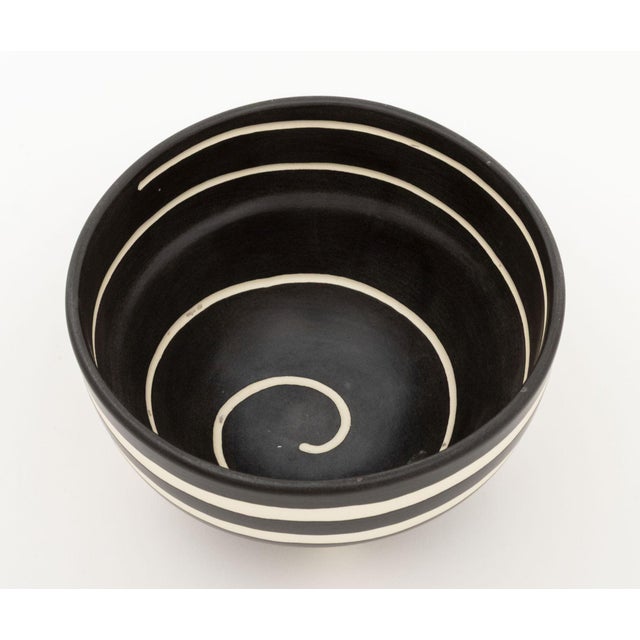 Ken Edwards Two Black and White Art Pottery Vessels For Sale - Image 13 of 16