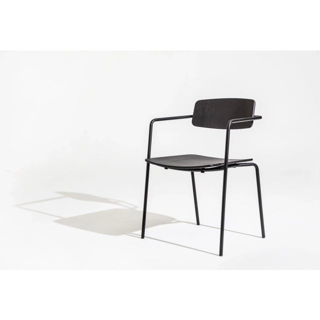 Black Float Armchair by Lars Vejen & Taijiro Ishiko for Motarasu For Sale - Image 8 of 8