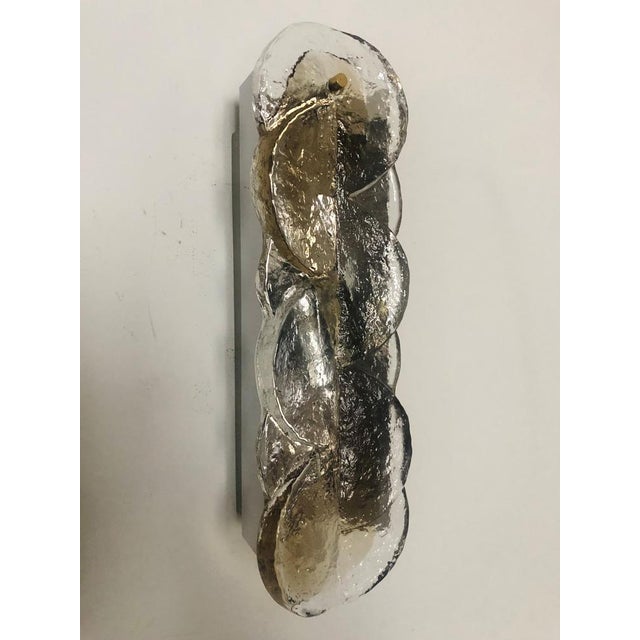 Stunning and beautiful austrian midcentury "kalmar" pair of wall sconces, model "citrus". These sconces were designed and...