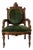 19th Century John Jeliff Renaissance Revival Walnut Arm Chair For Sale