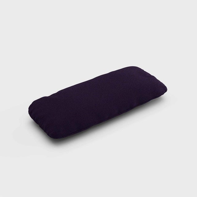 Curt Sofa Cushion 60x30 - Jet - 9607 (Blue / Purple) by Ambivalenz For Sale - Image 4 of 4