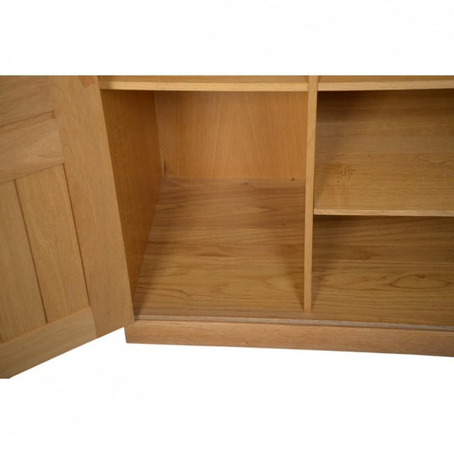 Wood Vintage Cabinet in Oak by Mogens Koch, 1980s For Sale - Image 7 of 18