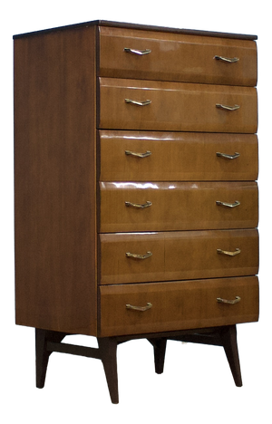 Mid-Century Modern Walnut Chest of Drawers from Meredew, 1960s