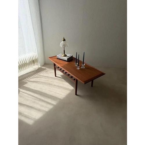 Teak Coffee Table by Grete Jalk for Glostrup Møbelfabrik, 1960s For Sale - Image 15 of 17