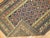 Tribal Navy Blue Antique Kuba Caucasian Handwoven Early 20th Century Rug - 3'2" x 4'7" For Sale - Image 4 of 6