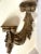 Bronze Vintage Dorothy Draper Style Tassel Ribbon Wall Sconce Shelf For Sale - Image 8 of 8