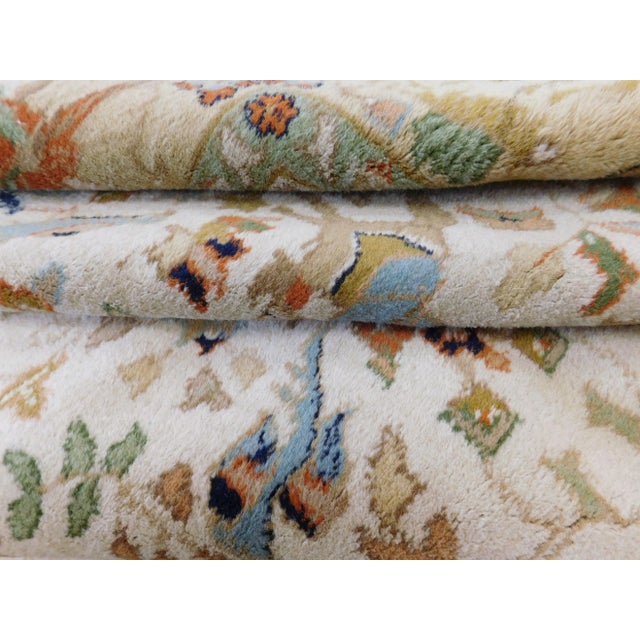 Mid Century Hand Knotted Persian Tabriz Rug, Depicting Royal Hunting Scene. For Sale - Image 11 of 18