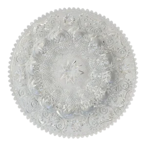 Vintage Depression Glass Duncan Miller Devilled Egg Platter in Sandwich Pattern
