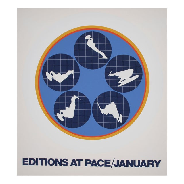 Editions at Pace Falling Man Pop Art Poster after Ernest Trova For Sale