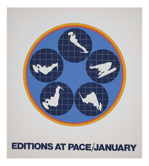 Editions at Pace Falling Man Pop Art Poster after Ernest Trova