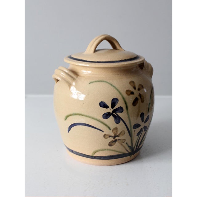 Vintage Dodge Station Pottery Cookie Jar For Sale - Image 9 of 11