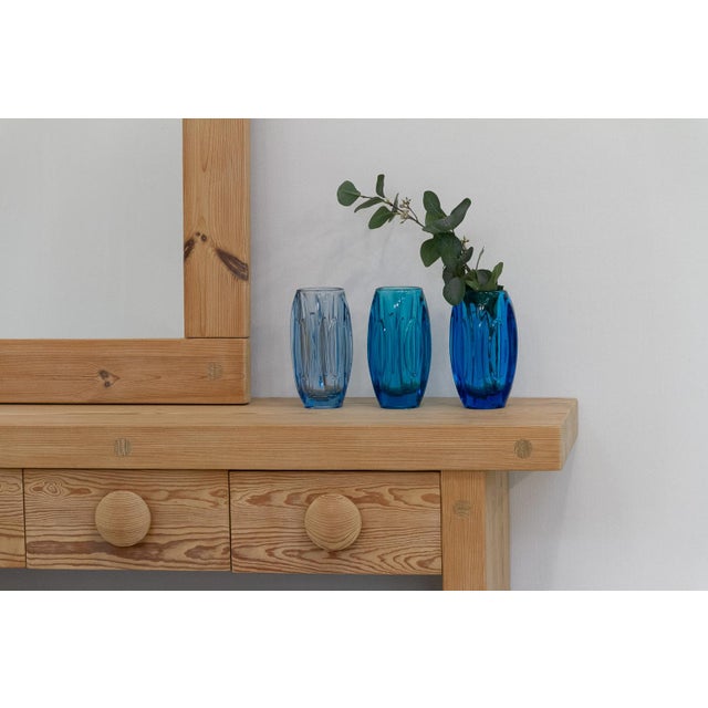 Mid-Century Glass Vases by Rudolf Schrötter for Sklo Union, 1950s. Set of 3 For Sale - Image 16 of 18