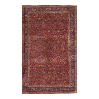 Pasargad DC Fine Hand Knotted Antique Tabriz Rug For Sale