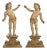 Cherub Figures on a Sculpted Base, 1700s, Pinus Cembra For Sale
