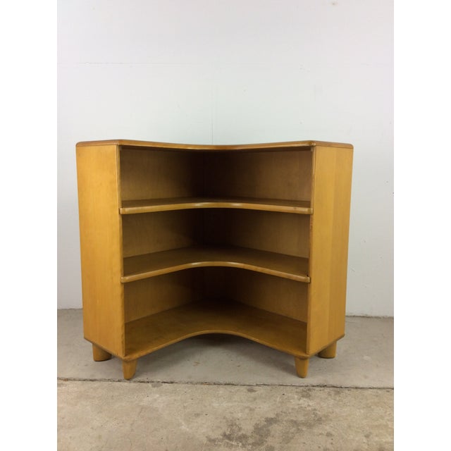 Mid Century Modern Corner Shelf by Heywood Wakefield Chairish
