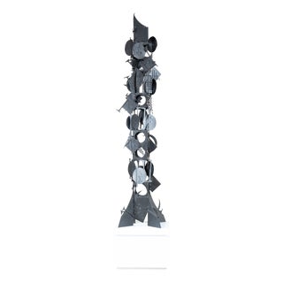 Iron Sculpture, Paolo Conti, 1987 For Sale