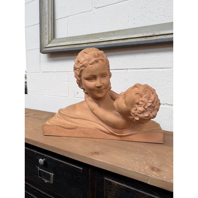 Ugo Cipriani, Mother and Child, 1930s, Terracotta For Sale - Image 13 of 13