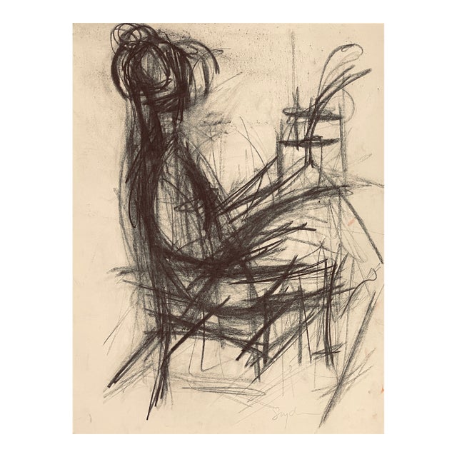 Richard Snyder Modern Figure Drawing For Sale