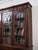 Wood Antique Chippendale English Bookcase on Lion Paws For Sale - Image 7 of 12