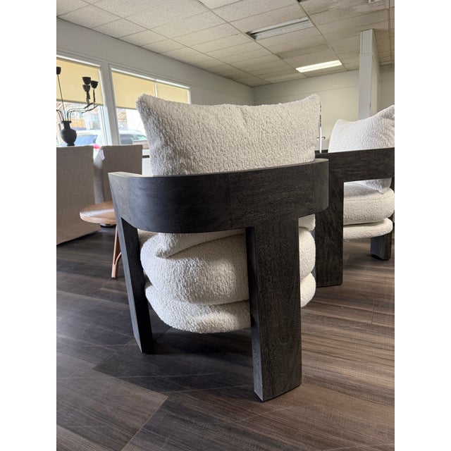 Bernhardt Bernhardt Renny Fabric Chair For Sale - Image 4 of 4