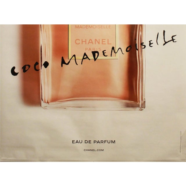 Modern 2022 Original French Poster, Coco Mademoiselle by Chanel For Sale - Image 3 of 3