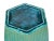 Chinese Hexagon Bamboo Theme Turquoise Green Ceramic Clay Garden Stool For Sale In San Francisco - Image 6 of 6