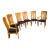 Mid 20th Century Italian Excelsior Designs Dining Chairs Set of 6 For Sale